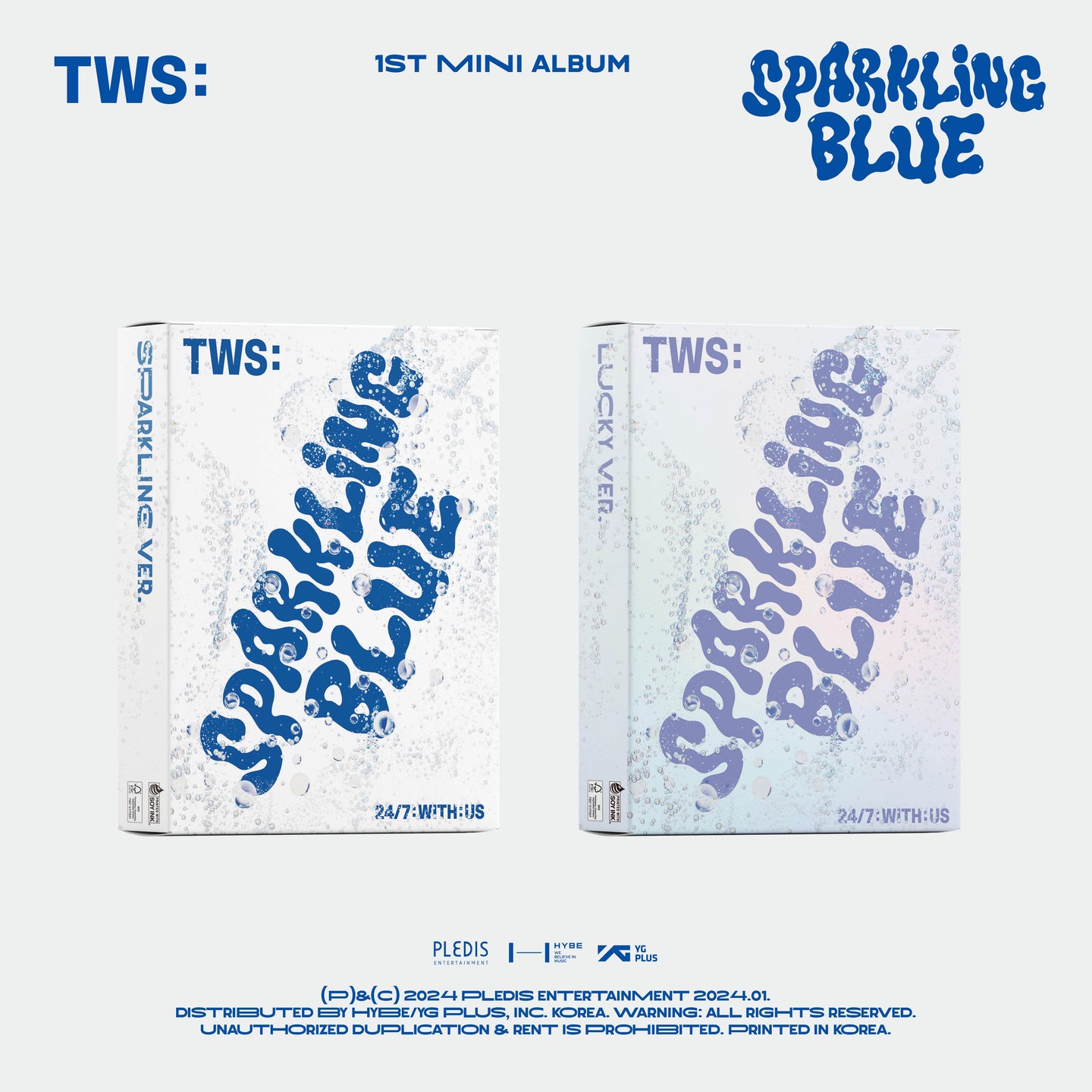 TWS 1st Mini Album – Sparkling Blue (Random)