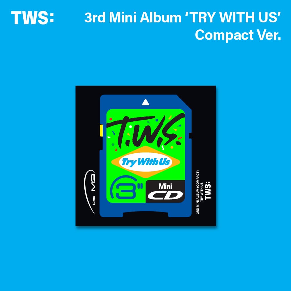 TWS 3rd Mini Album – TRY WITH US (Compact Ver.) (Random)