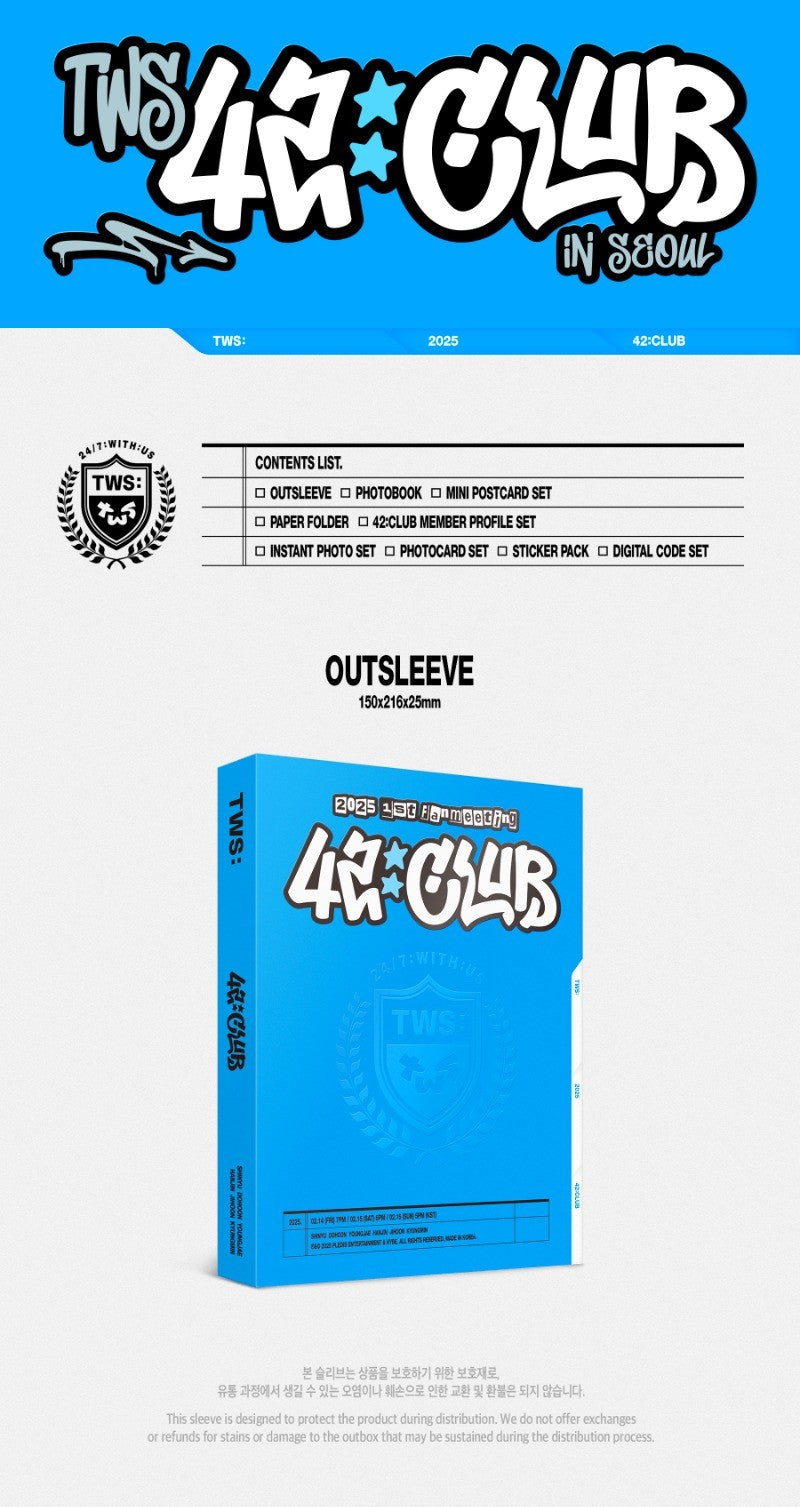 TWS – TWS 1st FANMEETING <42:CLUB> in Seoul