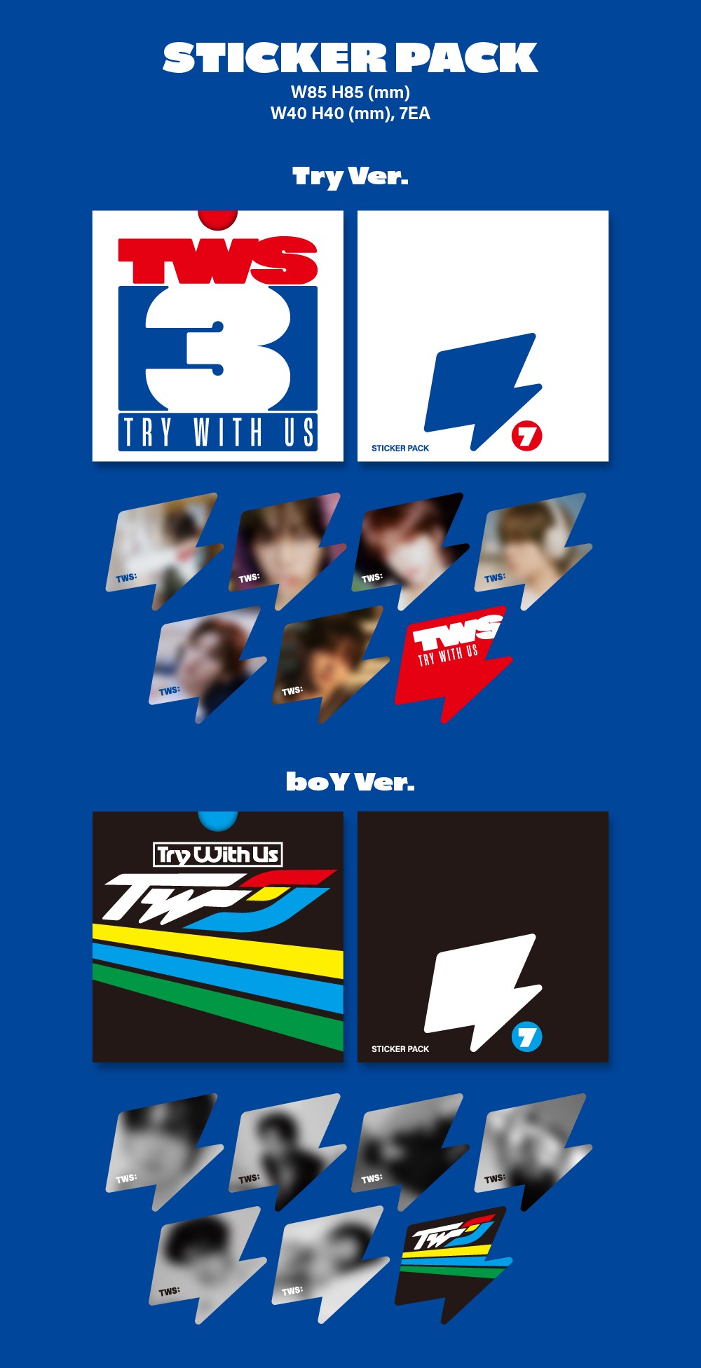 PRE-ORDER: TWS 3rd Mini Album – TRY WITH US (Random)