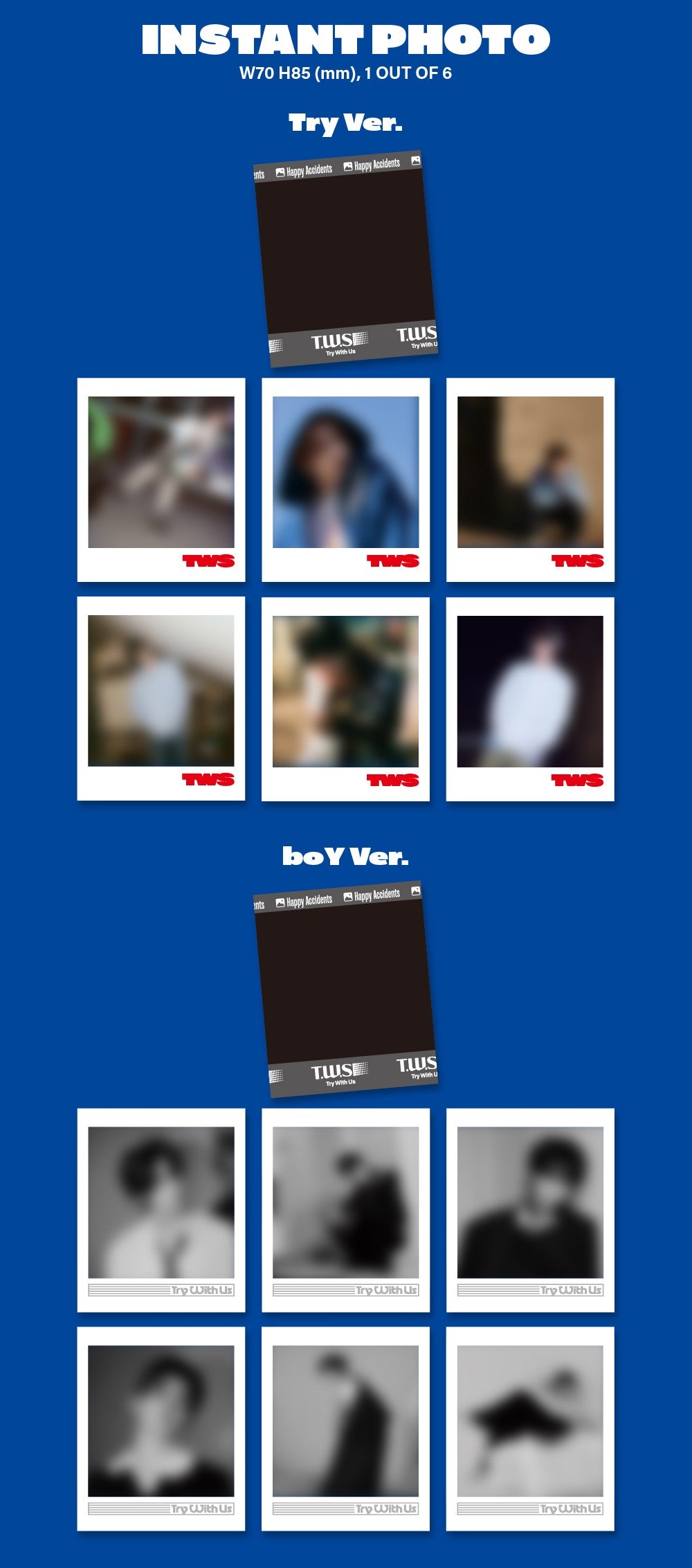 PRE-ORDER: TWS 3rd Mini Album – TRY WITH US (Random)