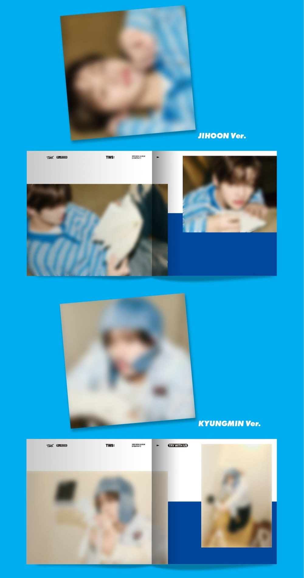 TWS 3rd Mini Album – TRY WITH US (Compact Ver.) (Random)