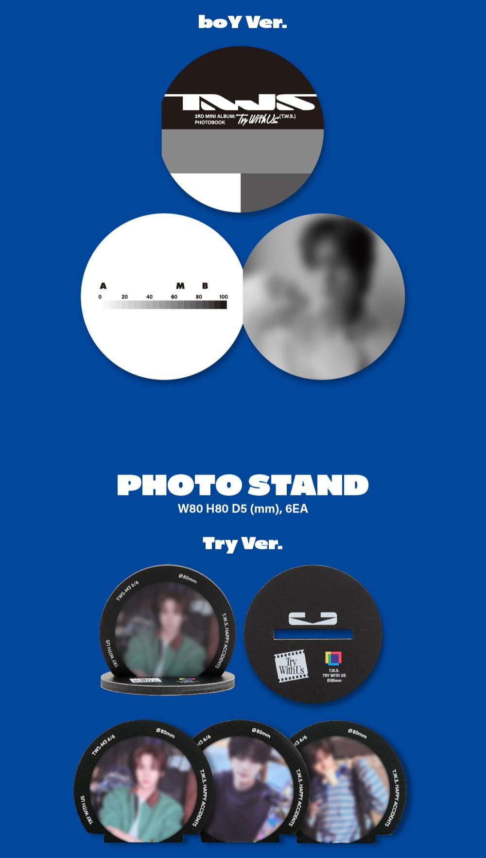 PRE-ORDER: TWS 3rd Mini Album – TRY WITH US (Random)