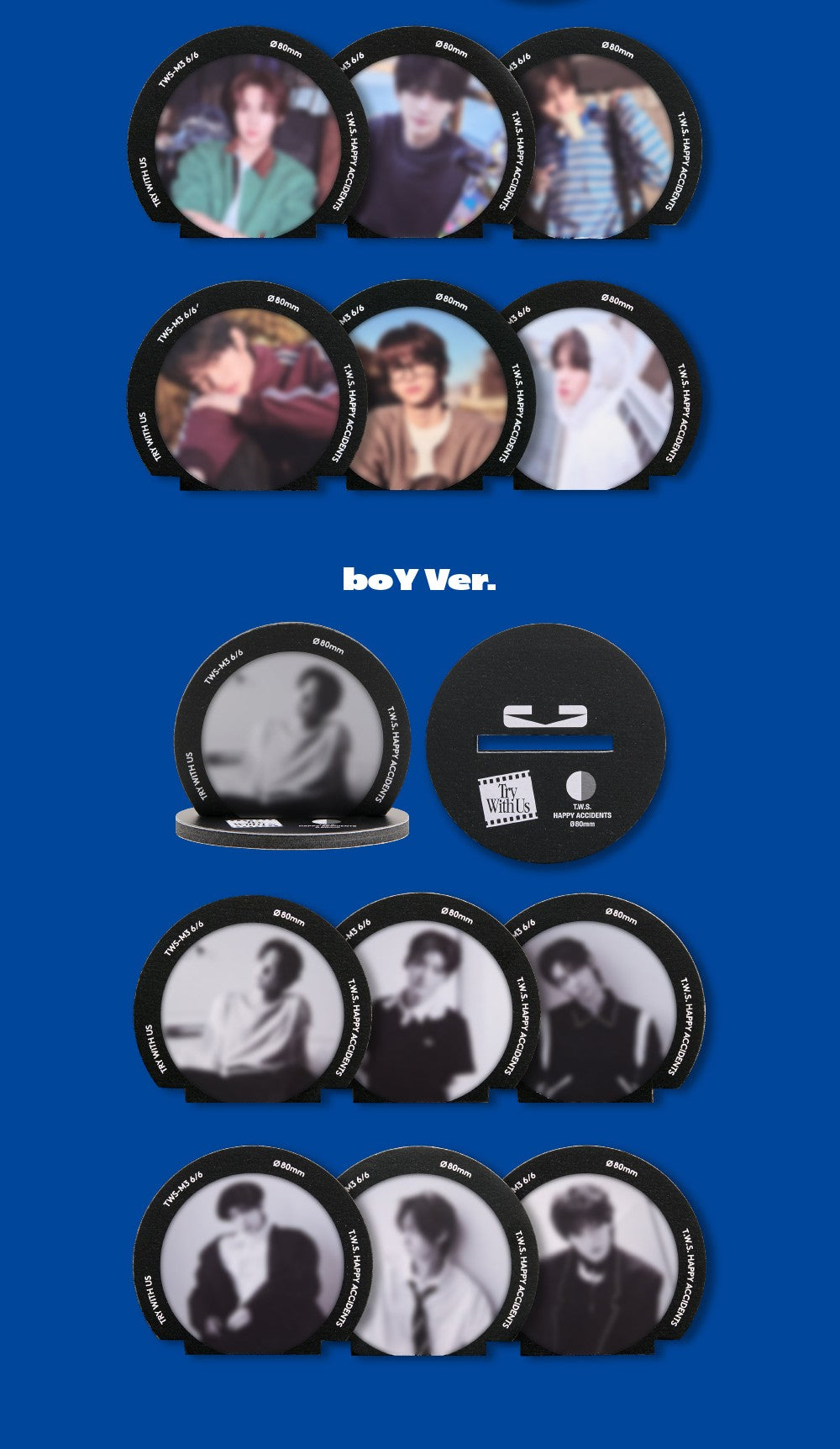 PRE-ORDER: TWS 3rd Mini Album – TRY WITH US (Random)