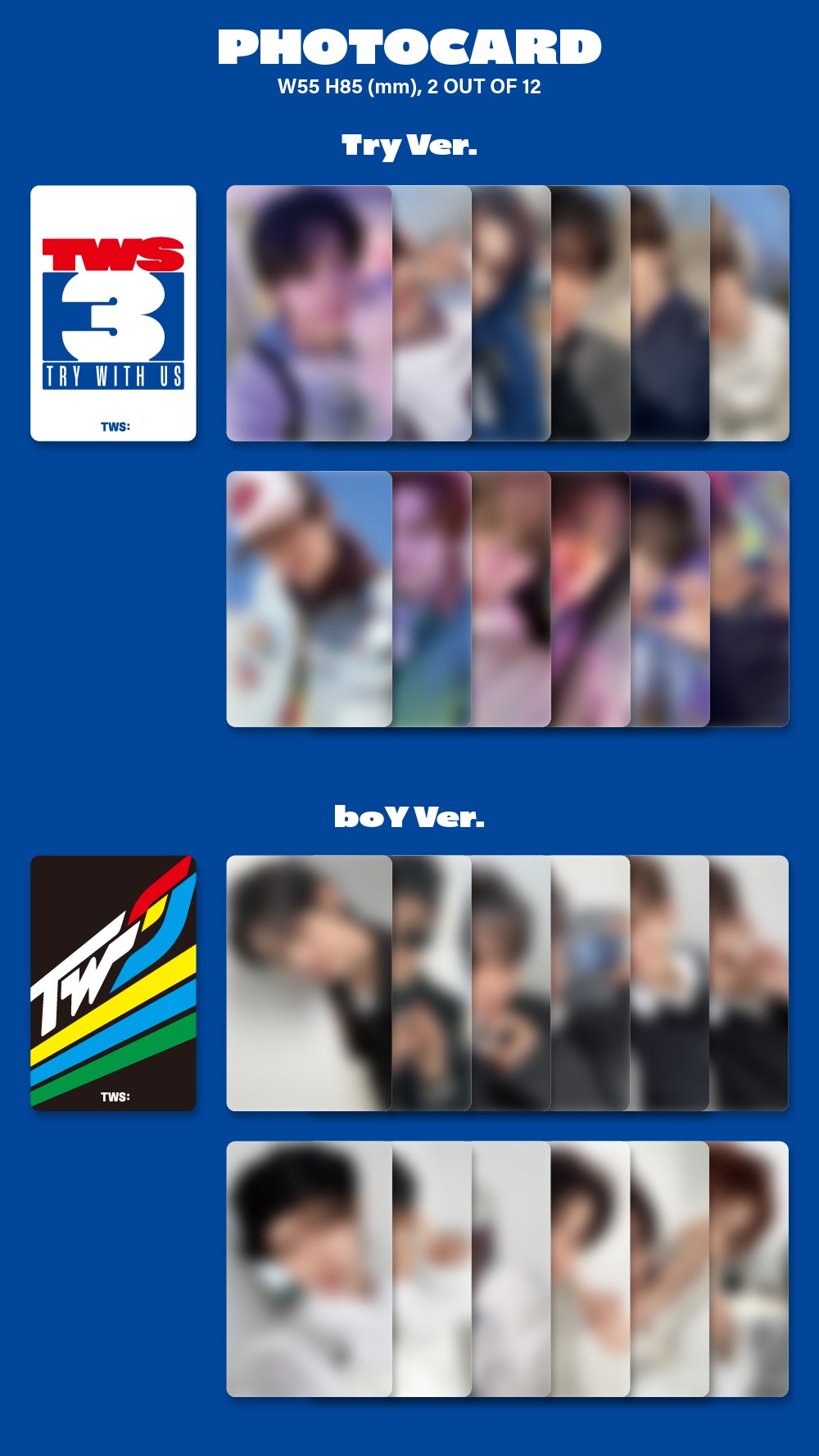 PRE-ORDER: TWS 3rd Mini Album – TRY WITH US (Random)