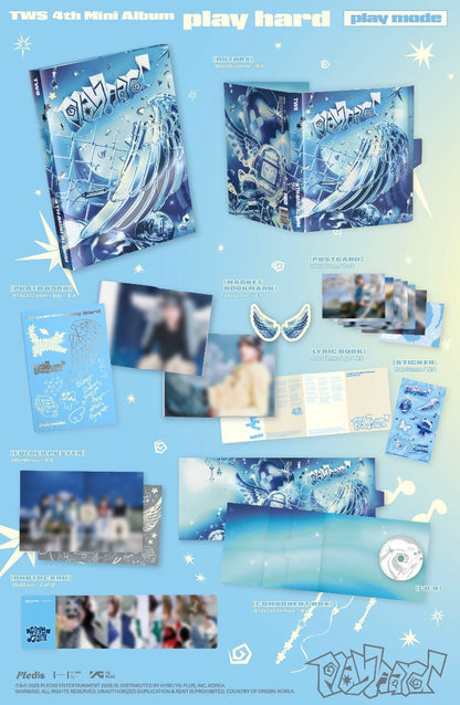 TWS 4th Mini Album - play hard (Random)