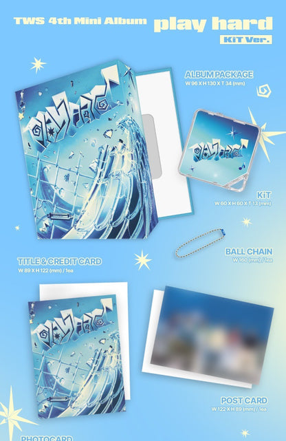 TWS 4th Mini Album - play hard (KiT Ver.)