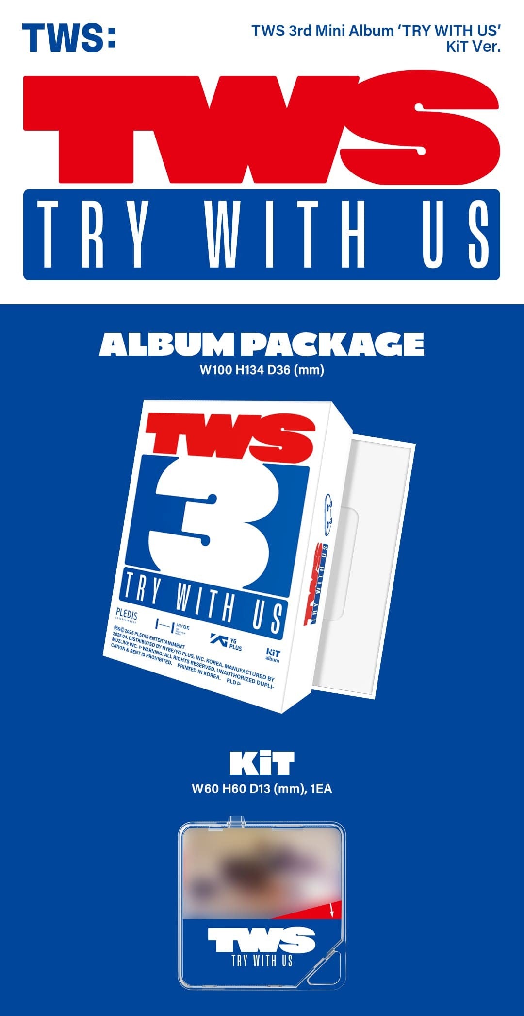 TWS 3rd Mini Album – TRY WITH US (KiT Ver.)