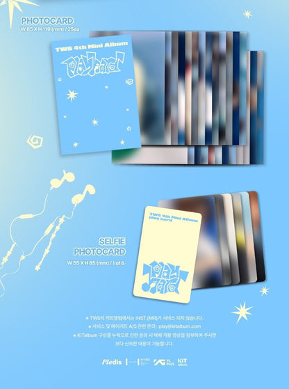 TWS 4th Mini Album - play hard (KiT Ver.)