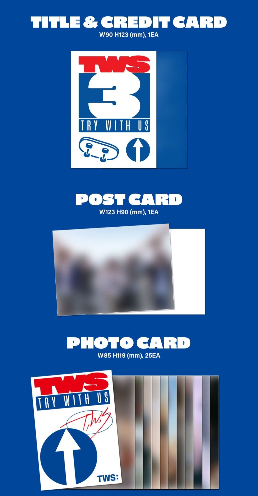 TWS 3rd Mini Album – TRY WITH US (KiT Ver.)