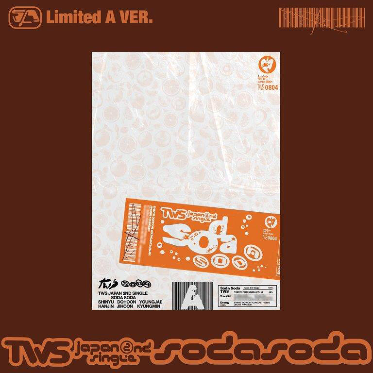 PRE-ORDER: TWS 2nd Single Abum - SODA SODA [Japanese Edition]
