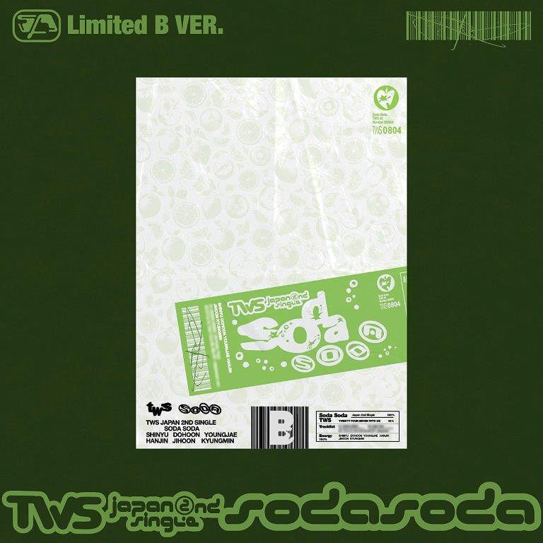 PRE-ORDER: TWS 2nd Single Abum - SODA SODA [Japanese Edition]