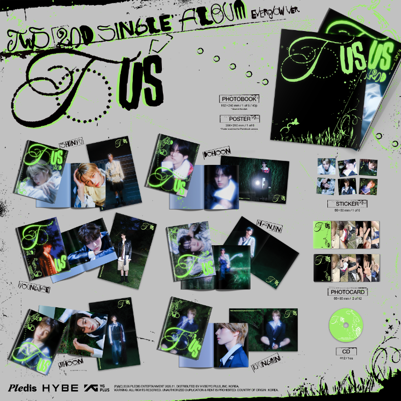 PRE-ORDER: TWS 2nd Single Album - TO US (Everglow Ver.) (Random)