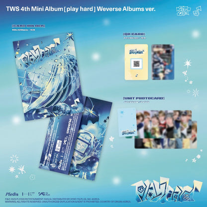 TWS 4th Mini Album - play hard (Weverse Albums Ver.)