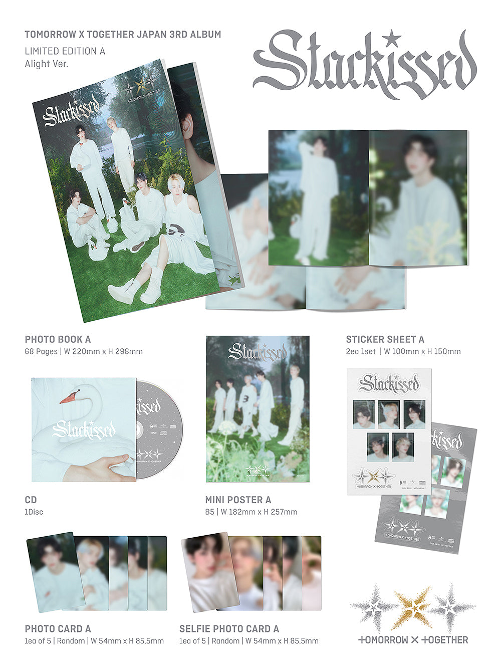 K-POP・アジア TXT 3rd photo book TXT 3rd Album - Starkissed [Japanese Edition] – K-Pop Stop NZ