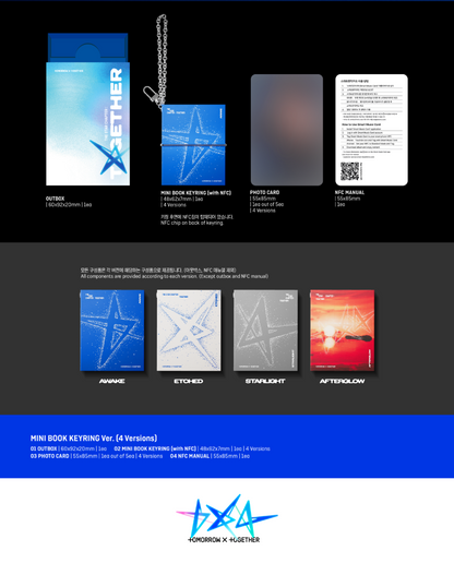 TXT – The Star Chapter: TOGETHER (Mini Book Keyring Ver.) (Random)