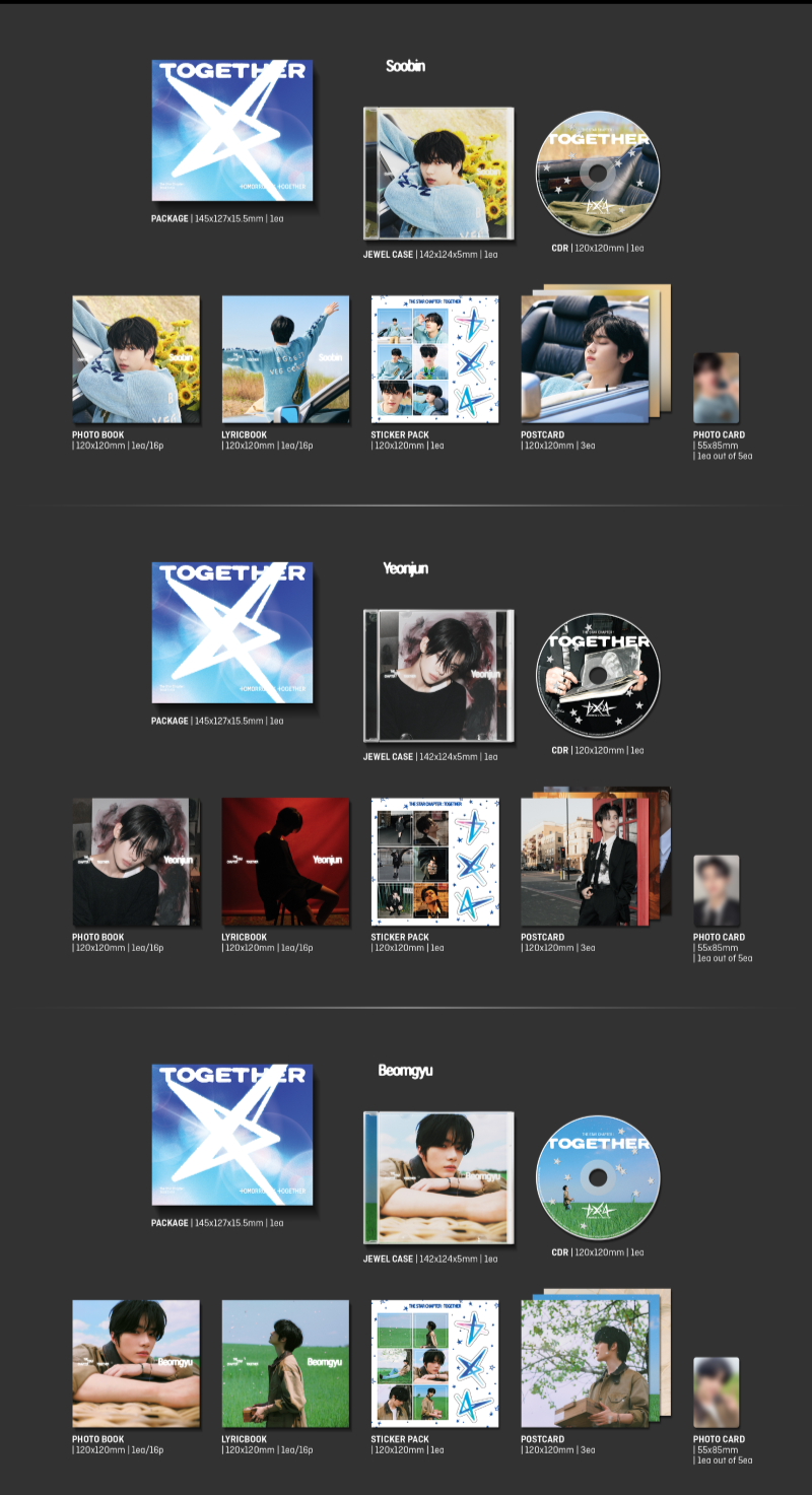 TXT – The Star Chapter: TOGETHER (Solo Track Ver.) (Random)