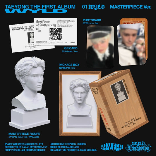 TAEYONG (NCT) The 1st Album - WYLD (Masterpiece Ver.) (Limited)