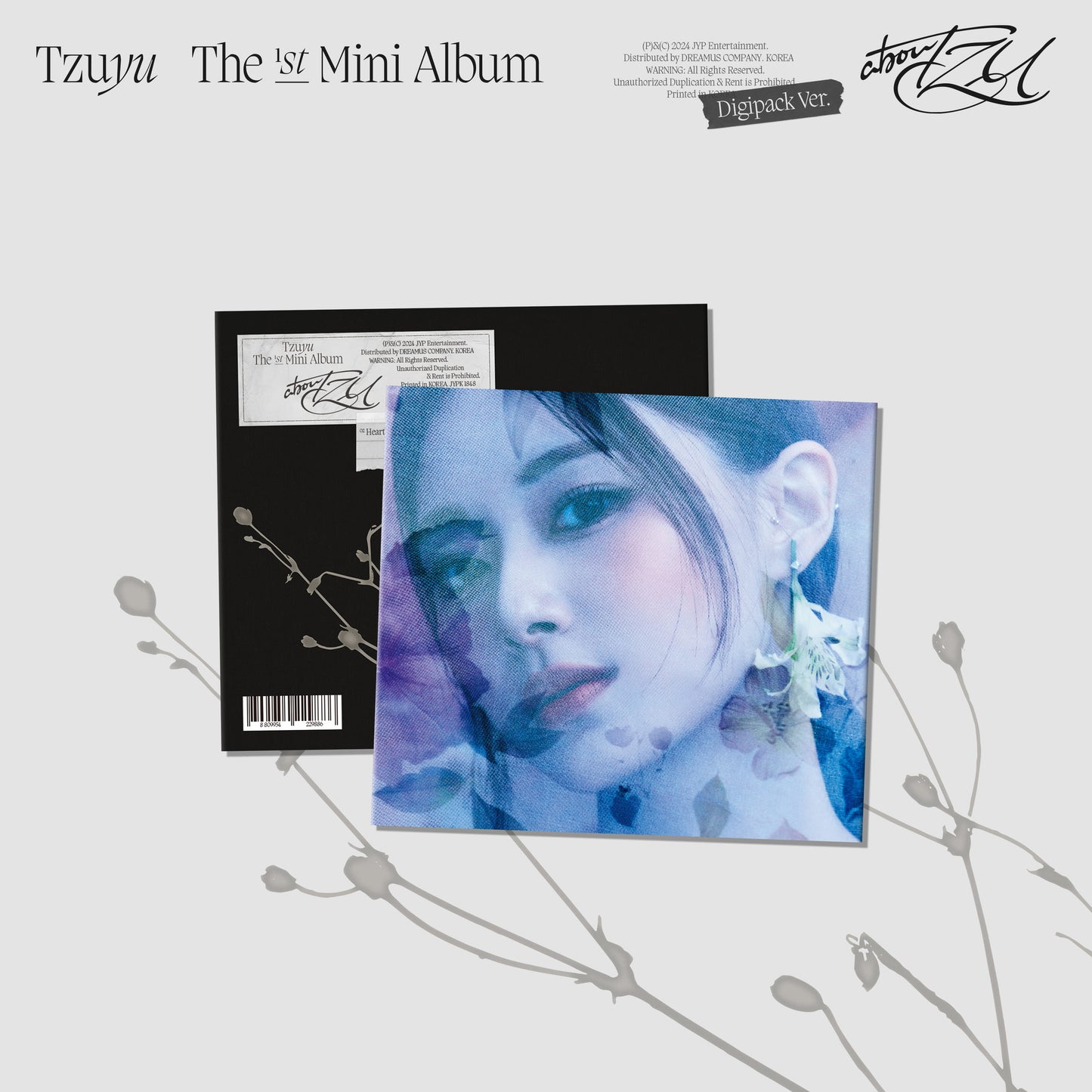 TZUYU The 1st Mini Album – abouTZU (Digipack Ver.)