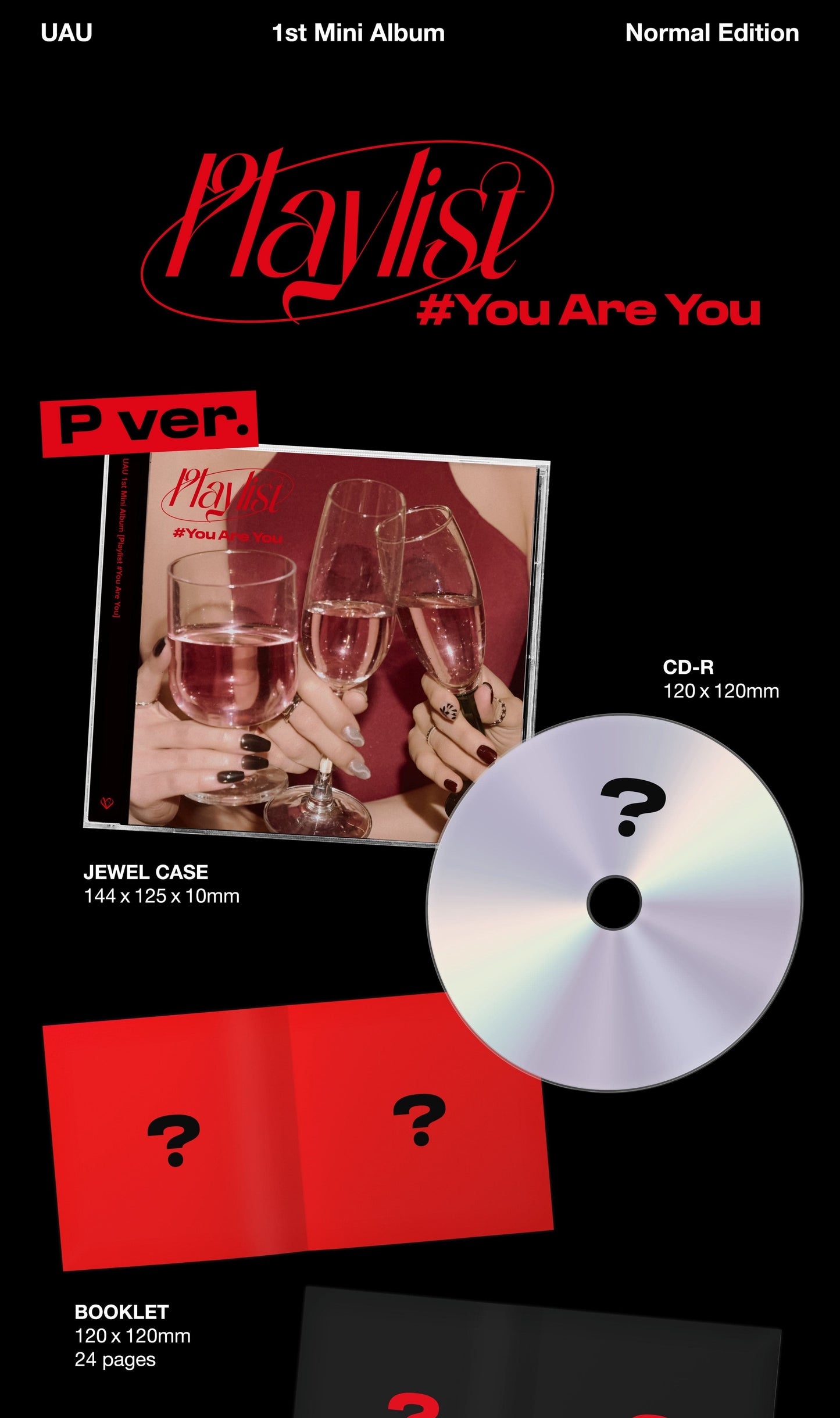 UAU (Dreamcatcher) 1st Mini Album – Playlist #You Are You (Normal Edition)