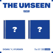 Load image into Gallery viewer, SHOWNU X HYUNGWON Mini Album Vol. 1 - THE UNSEEN (JEWEL Ver.) (Random)
