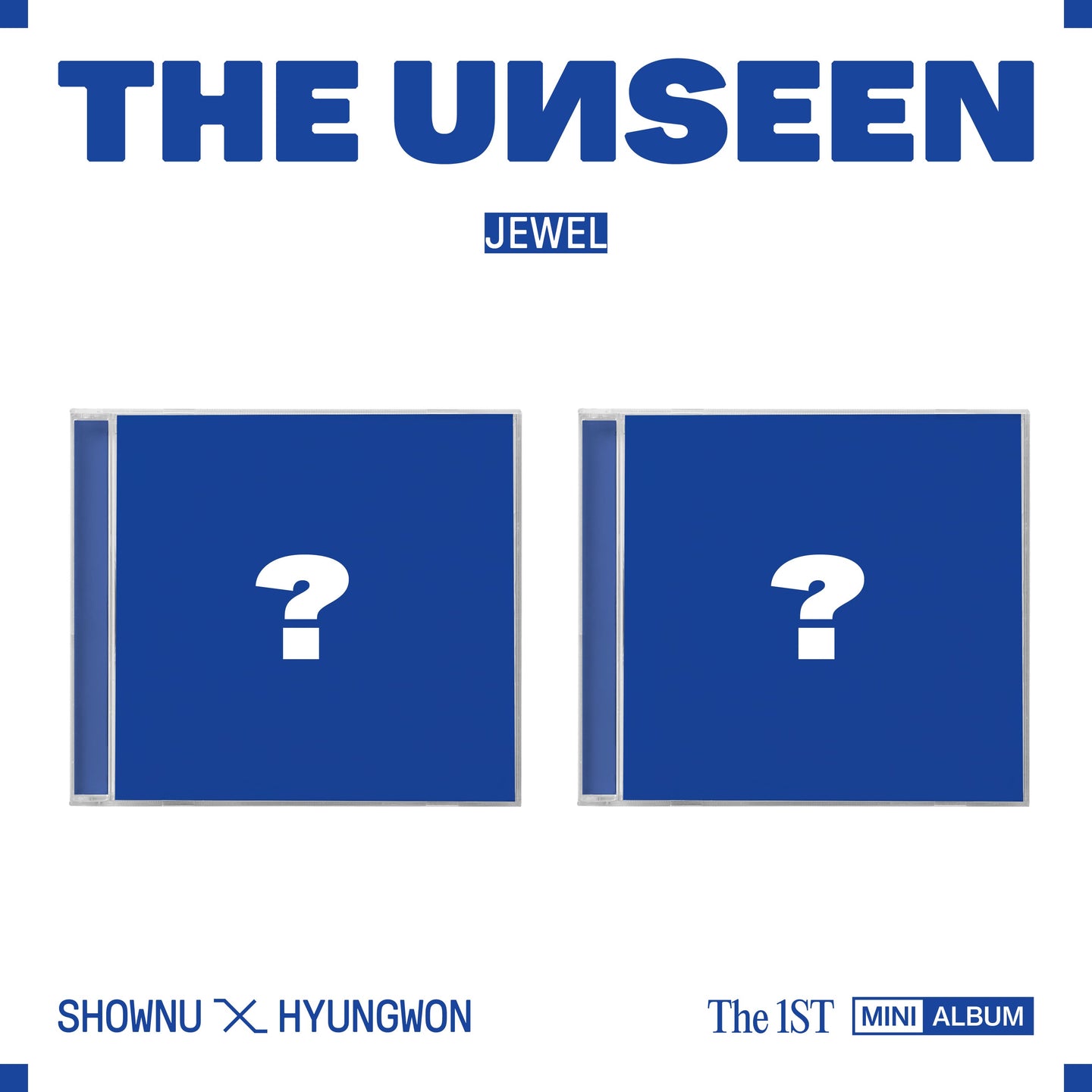 SHOWNU X HYUNGWON Mini Album Vol. 1 - THE UNSEEN (JEWEL Ver.) (Random)