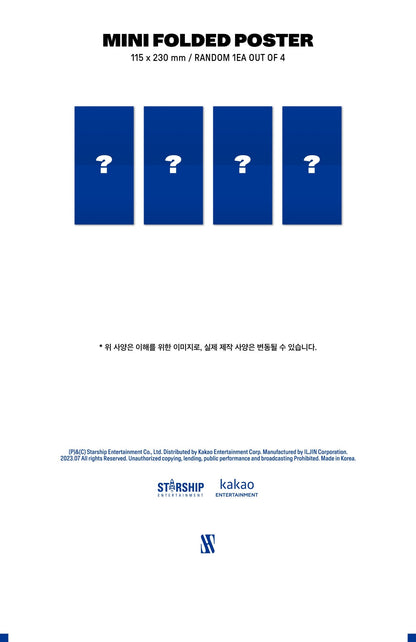 SHOWNU X HYUNGWON Mini Album Vol. 1 - THE UNSEEN (JEWEL Ver.) (Random)