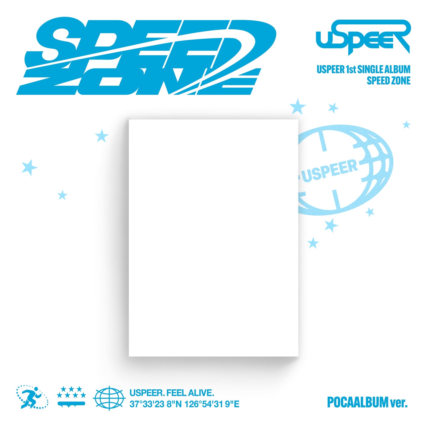 USPEER 1st Single Album – SPEED ZONE (POCA Album Ver.)