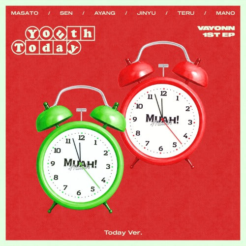 PRE-ORDER: VAYONN 1st EP Album - Youth Today (Today Ver.)