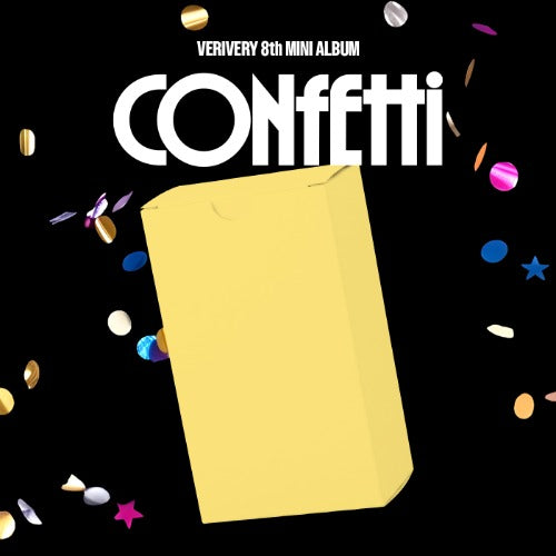 PRE-ORDER: VERIVERY 8th Mini Album - CONFETTI (Lucky Charm Ver.)