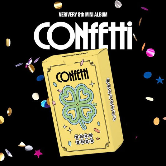 VERIVERY 8th Mini Album - CONFETTI (Lucky Charm Ver.)