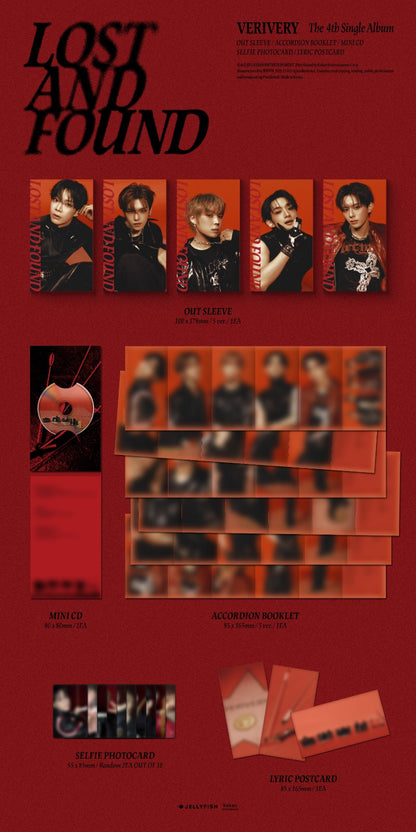VERIVERY 4th Single Album - Lost and Found (Light Ver.) (Random)