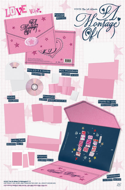 VIVIZ The 1st Album – A Montage of () (LOVE Ver.)
