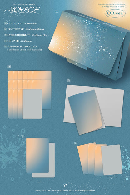 VIVIZ The 5th Mini Album – VOYAGE (QR Ver.)