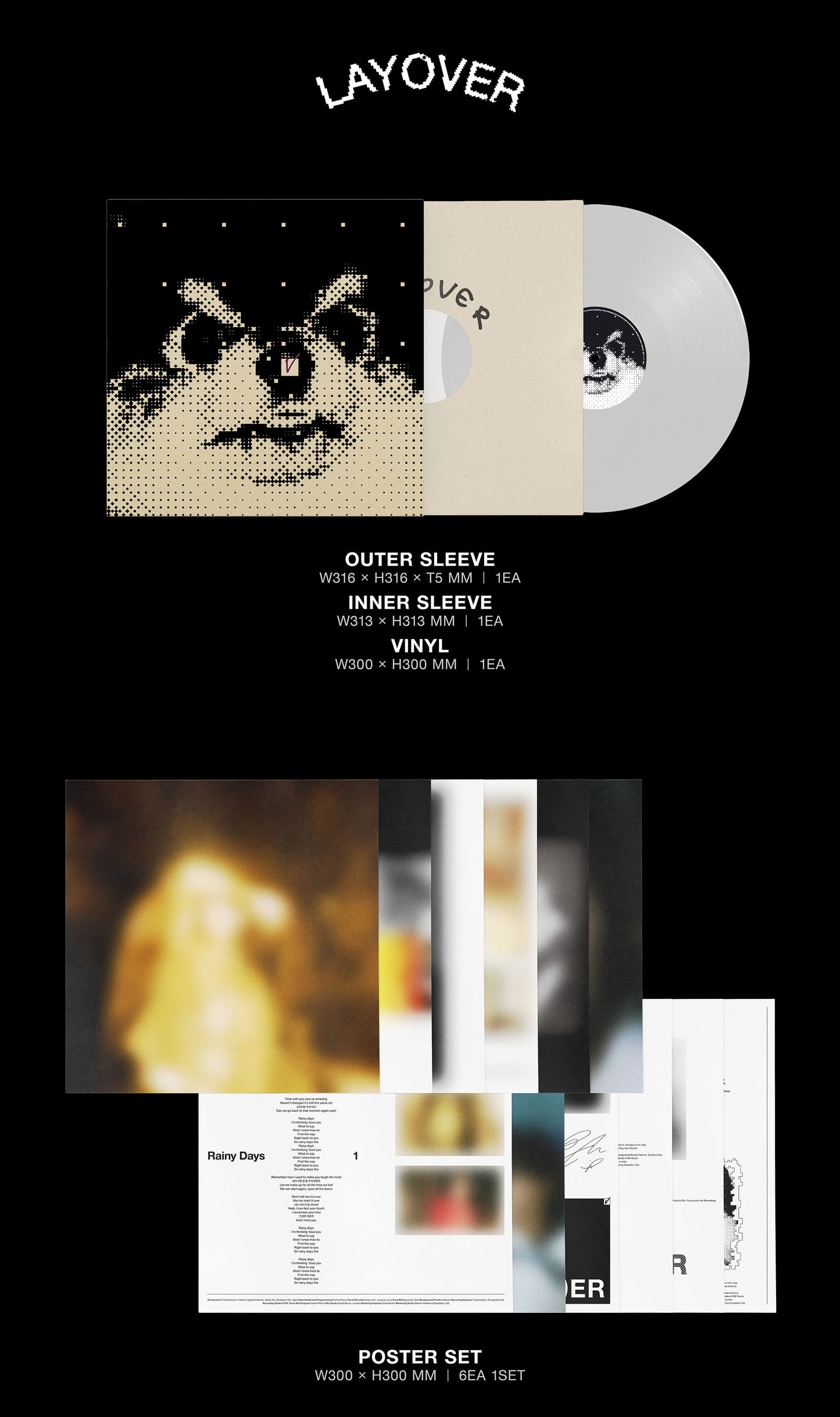 V (BTS) – ‘Layover’ (LP)