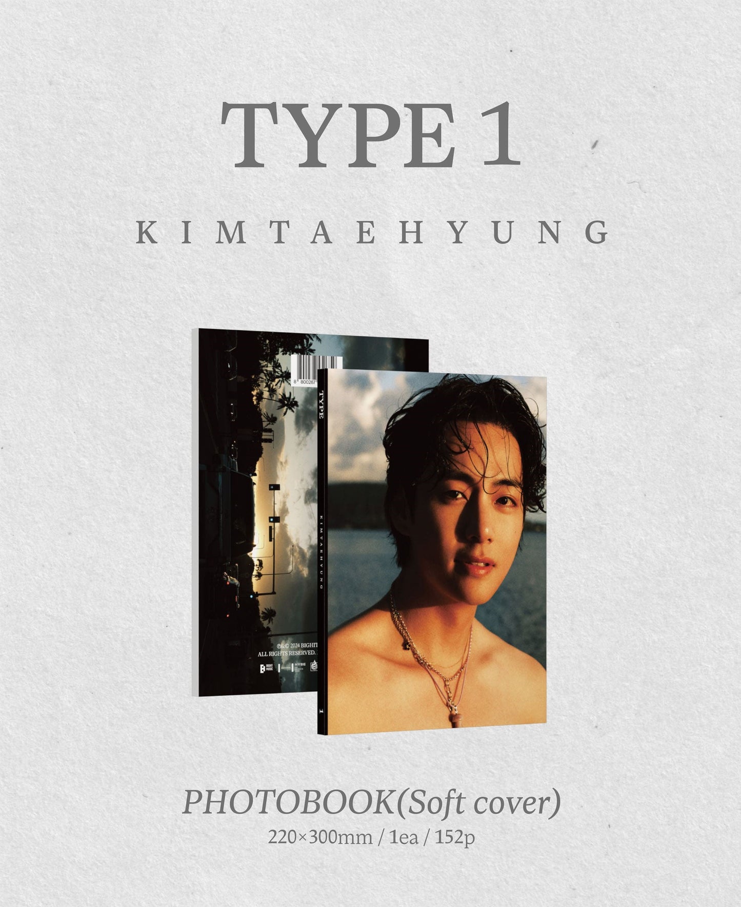 V Photobook – TYPE 1 (Magazine Ver.)