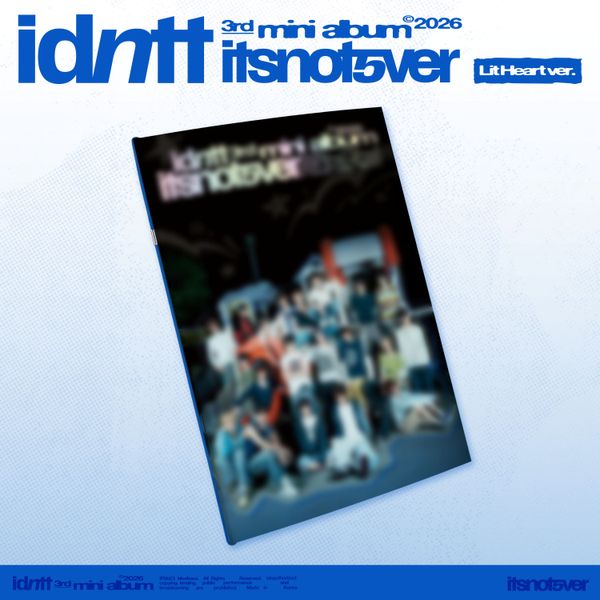 idntt 3rd Mini Album - itsnotver