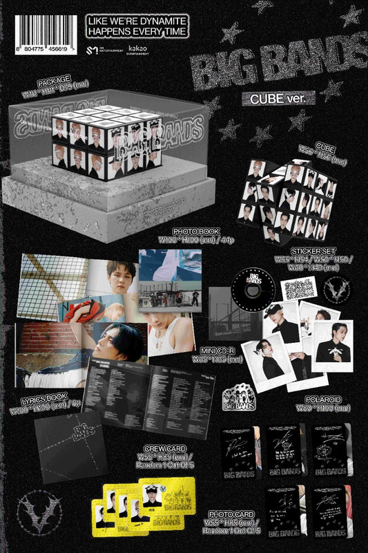 WayV The 7th Mini Album – BIG BANDS (CUBE Ver.)