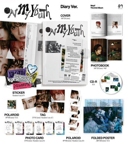 WayV Album Vol. 2 – On My Youth (Diary Ver.)