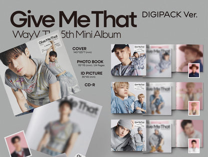 WayV The 5th Mini Album – Give Me That (Digipack Ver.) (Random)