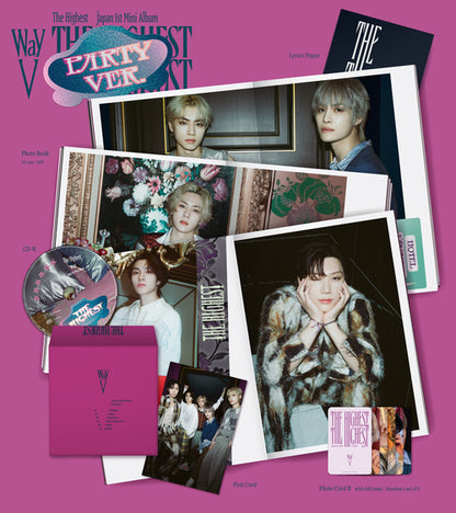 WayV 1st Album - The Highest [Japanese Edition]