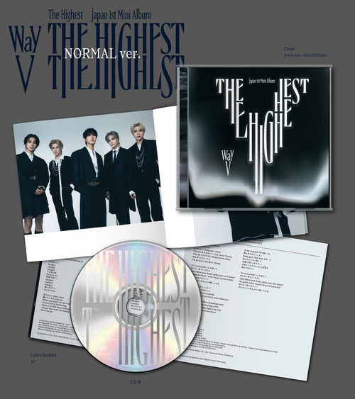 WayV 1st Album - The Highest [Japanese Edition]