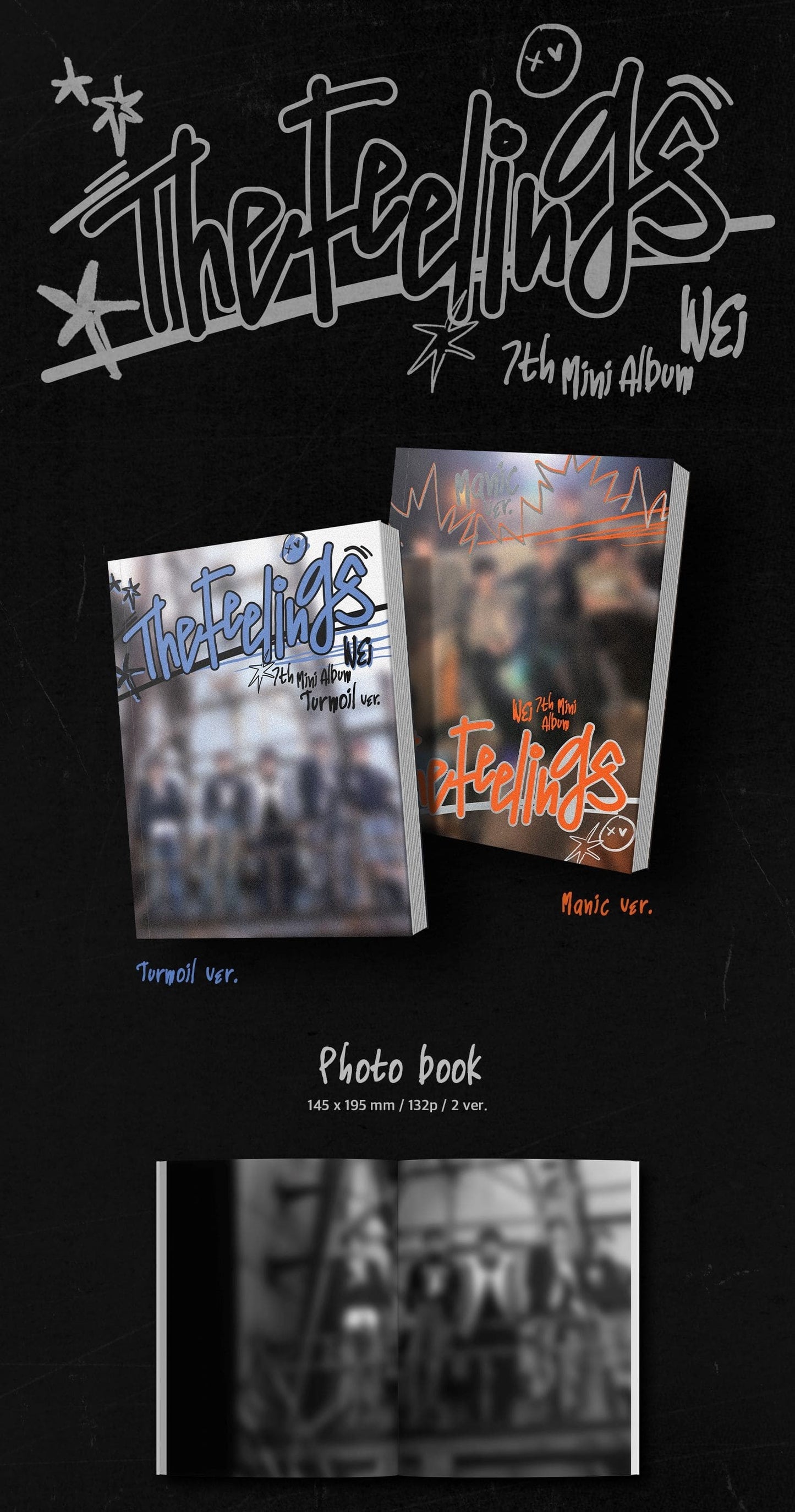WEi 7th Mini Album – The Feelings (Random)