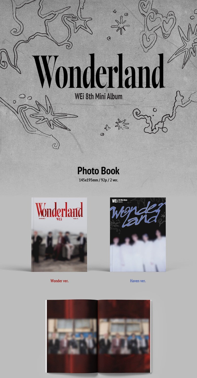 WEi 8th Mini Album - Wonderland (Random)