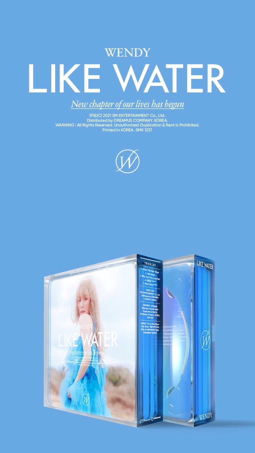 [PRE-OWNED] WENDY (Red Velvet) 1st Mini Album - Like Water (Case Ver.)