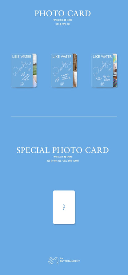 [PRE-OWNED] WENDY (Red Velvet) 1st Mini Album - Like Water (Case Ver.)