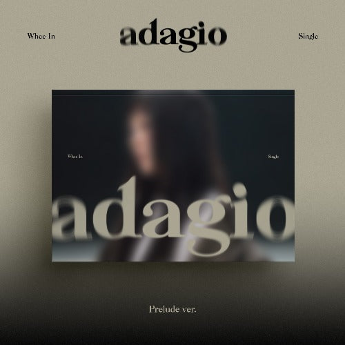 PRE-ORDER: Whee In (Mamamoo) Single Album - adagio