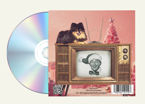 V x Bing Crosby - White Christmas CD (Pink ver.)