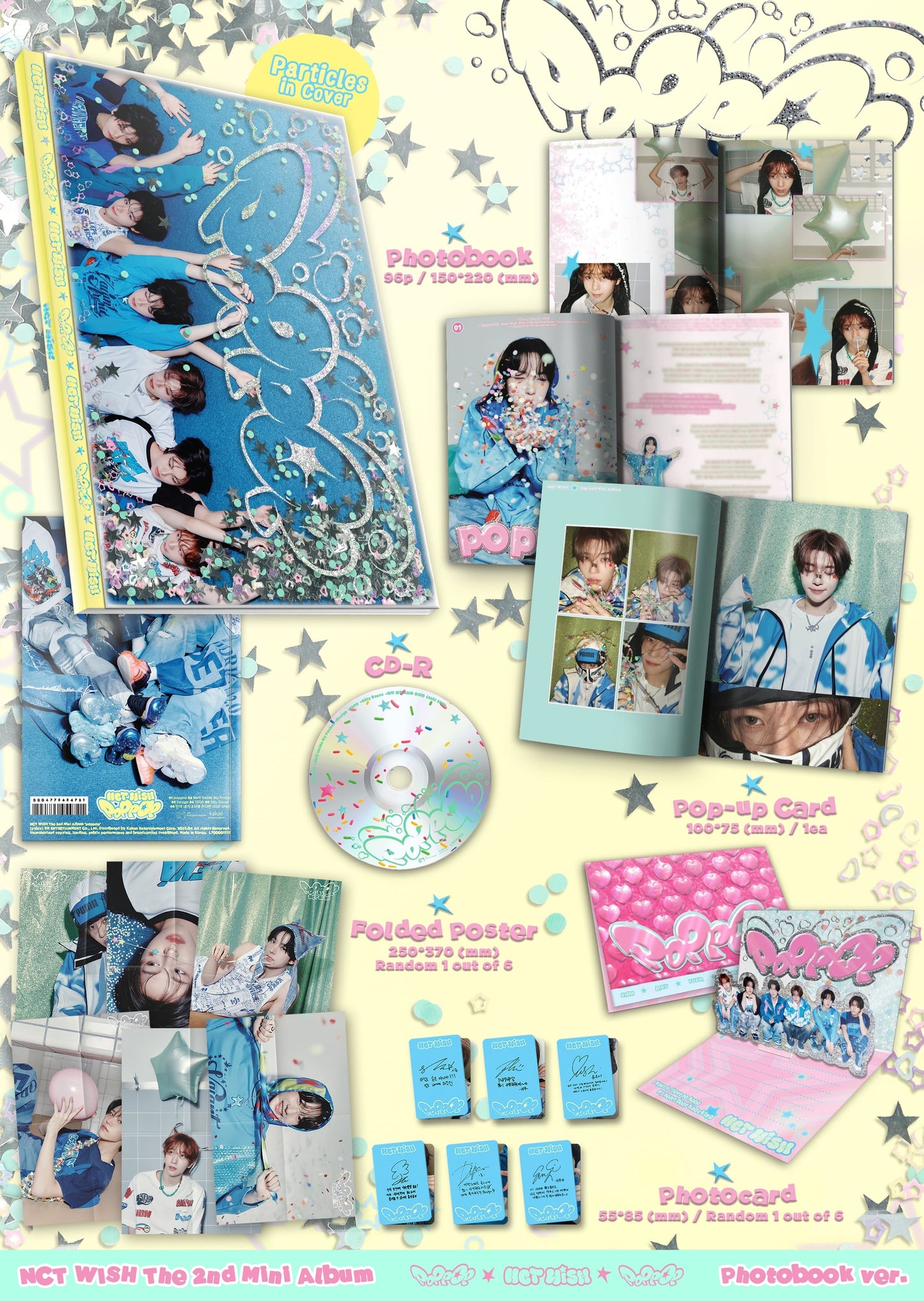 NCT WISH The 2nd Mini Album – poppop (Photobook Ver.)