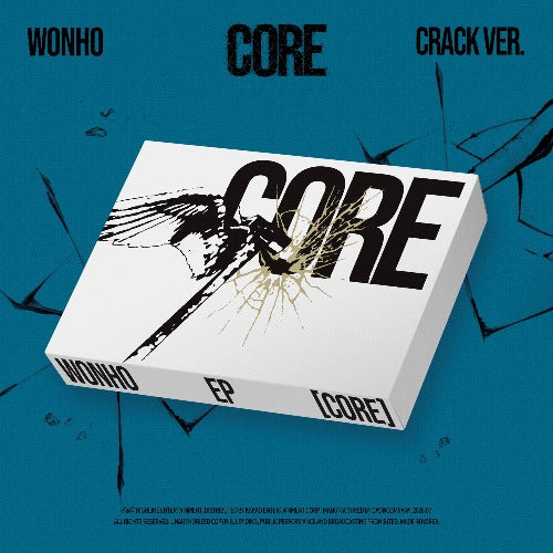 WONHO 1st EP Album - CORE (Crack Ver.)